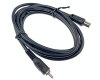 RCA to UHF RF video cable, coaxial, 2m